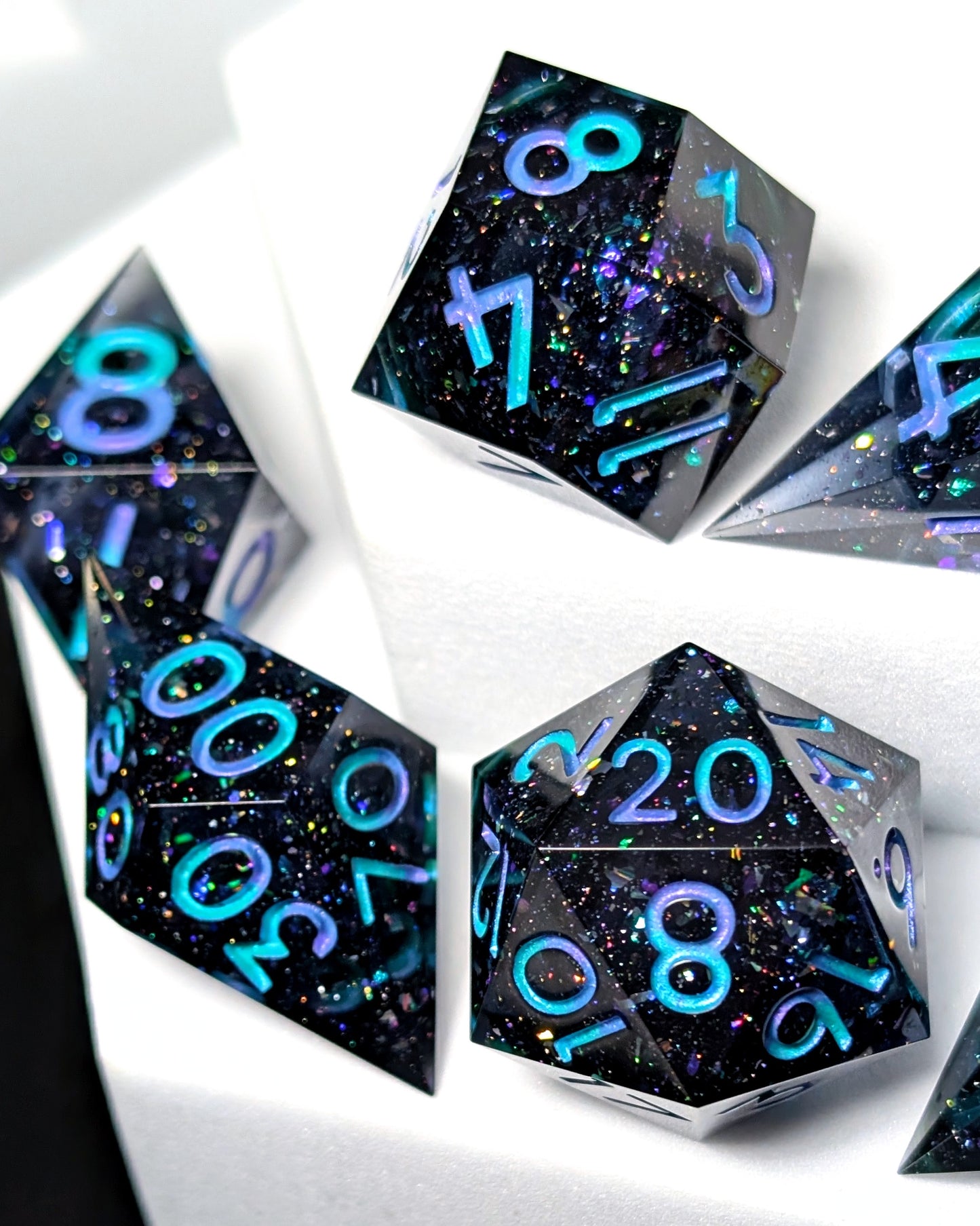 It Was Supposed To Be Space Travel - 7-Piece Dice Set