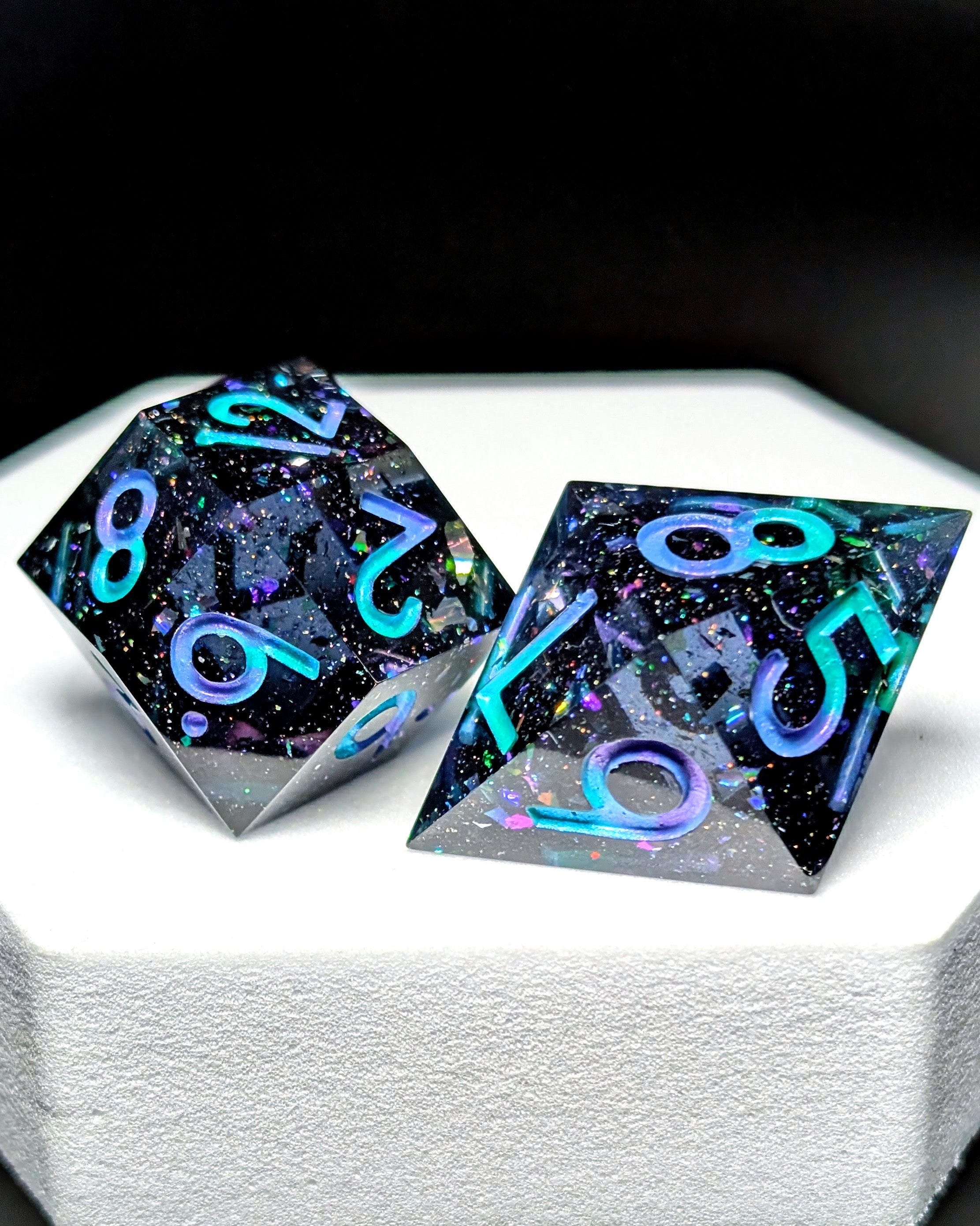 It Was Supposed To Be Space Travel - 7-Piece Dice Set