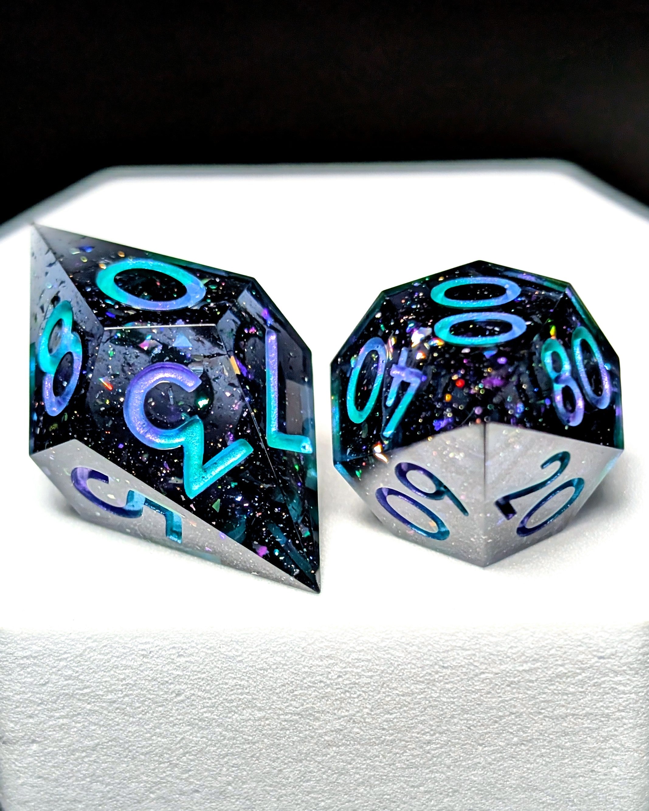 It Was Supposed To Be Space Travel - 7-Piece Dice Set