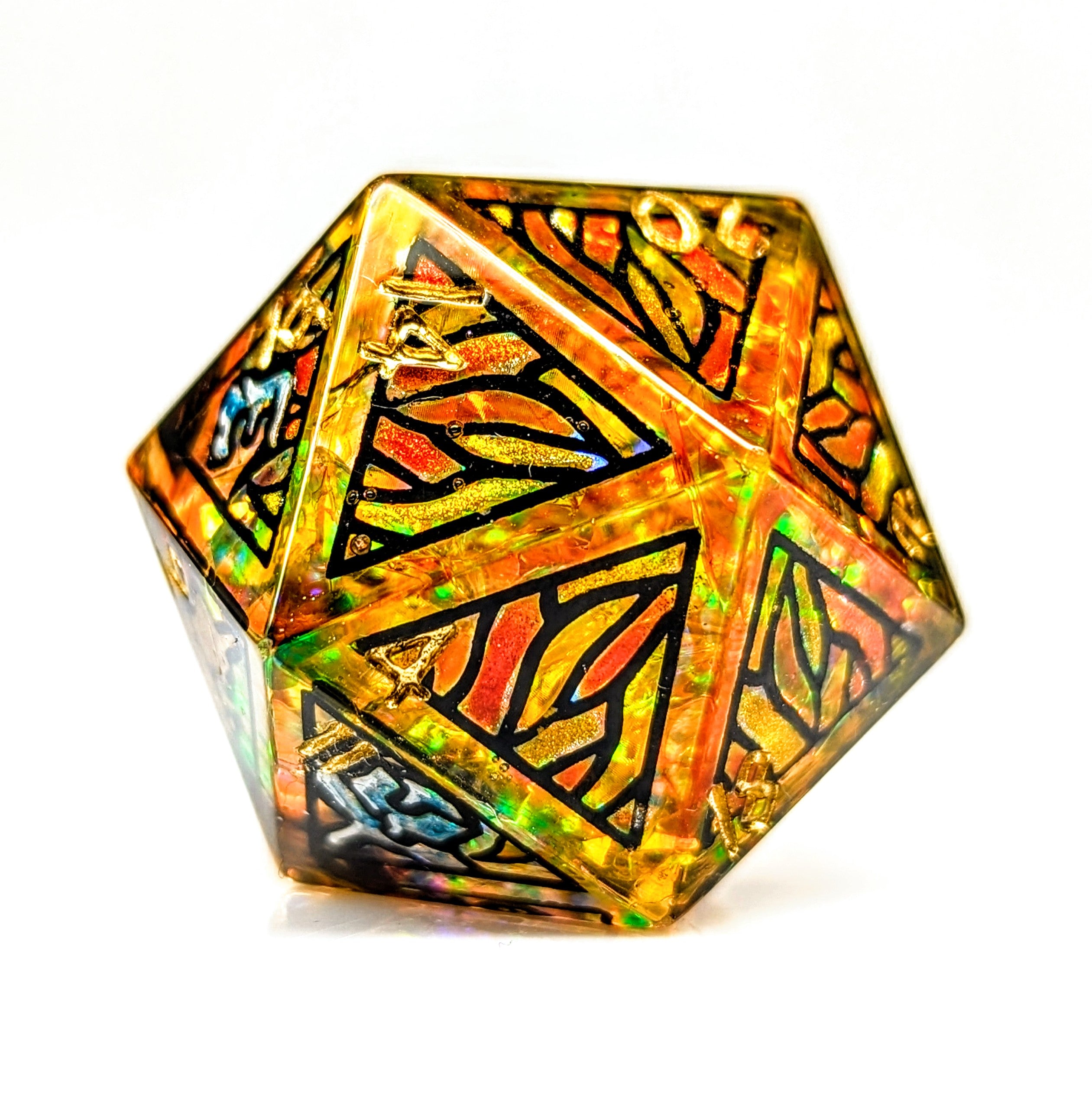 Fireballs Melt Ice - 32mm d20