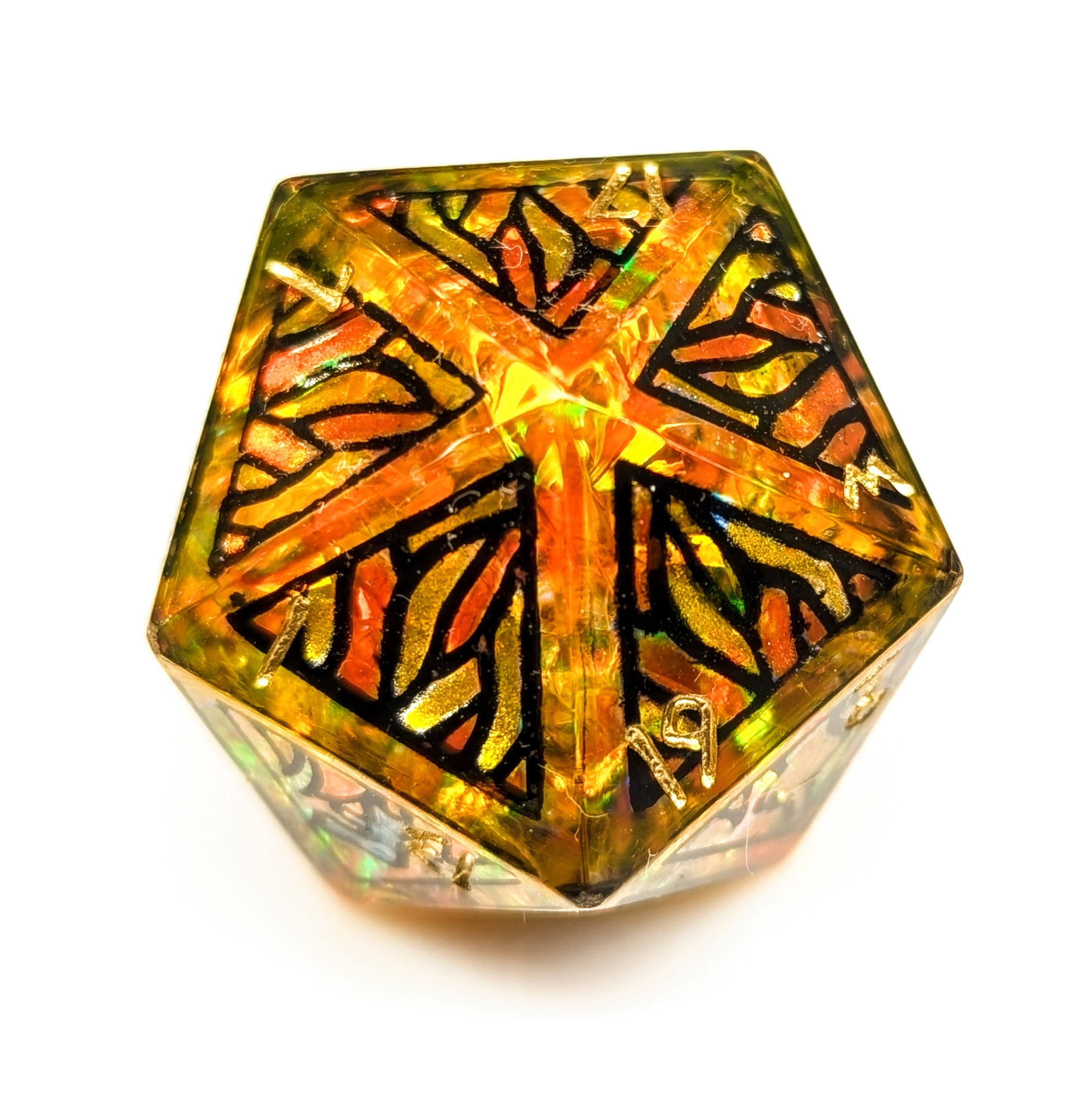 Fireballs Melt Ice - 32mm d20