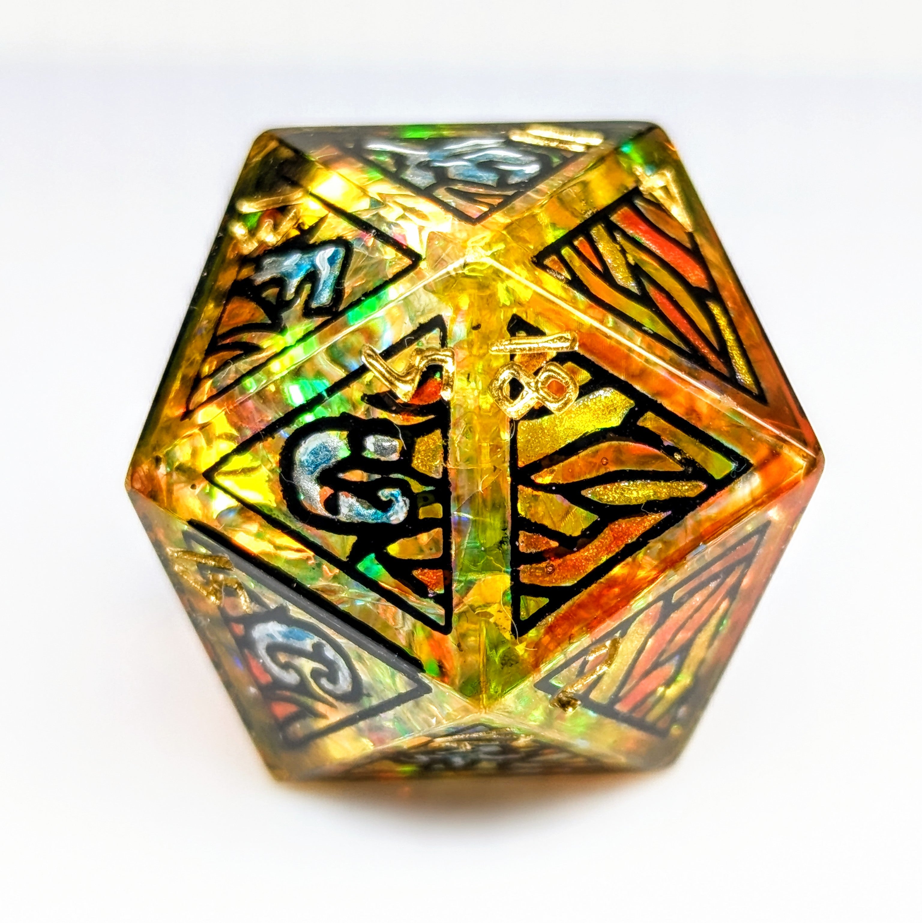 Fireballs Melt Ice - 32mm d20