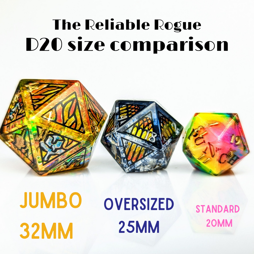 Fireballs Melt Ice - 32mm d20