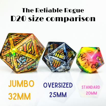 Fireballs Melt Ice - 32mm d20