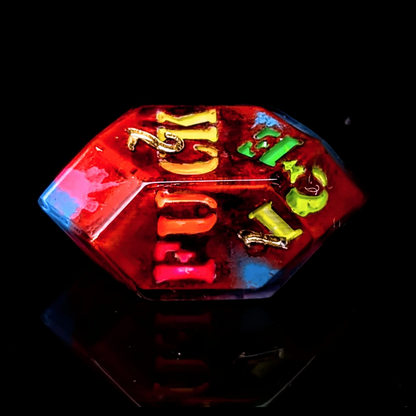The Resistance - 8-Piece Dice Set + Frame