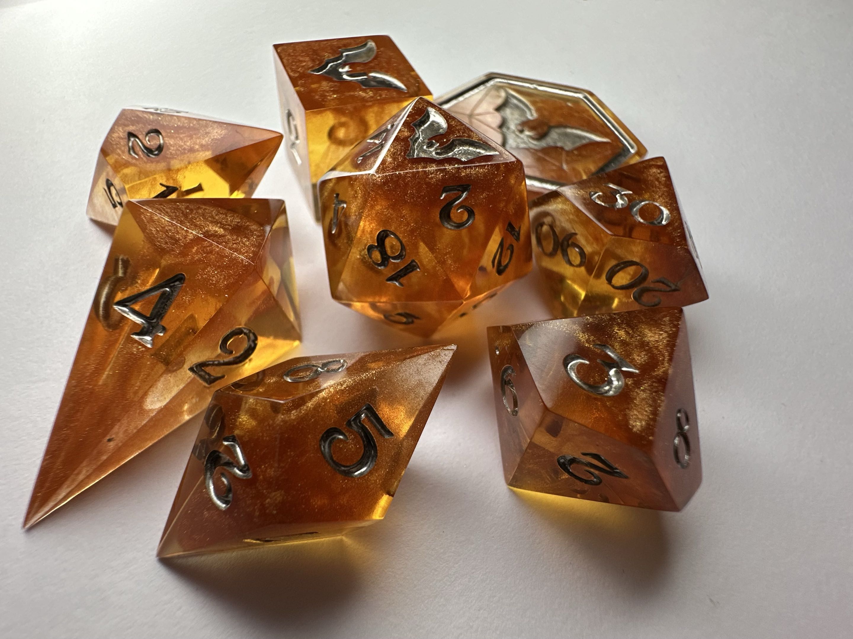 Burn them Down - 8-Piece Dice Set