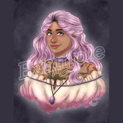 Custom Character Portrait (Listing 1)