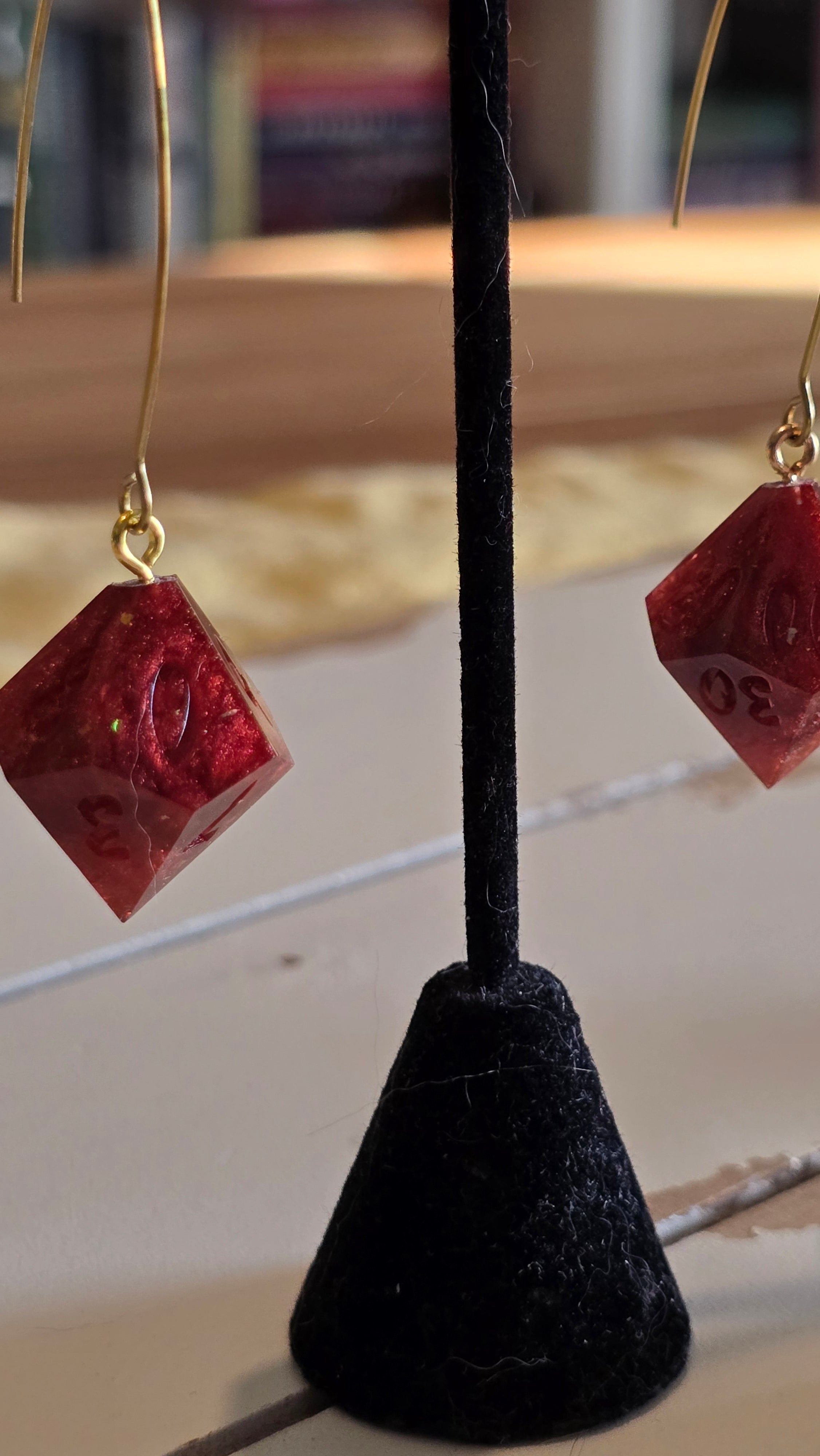 Fire Beats Ice - Dice Earrings Set