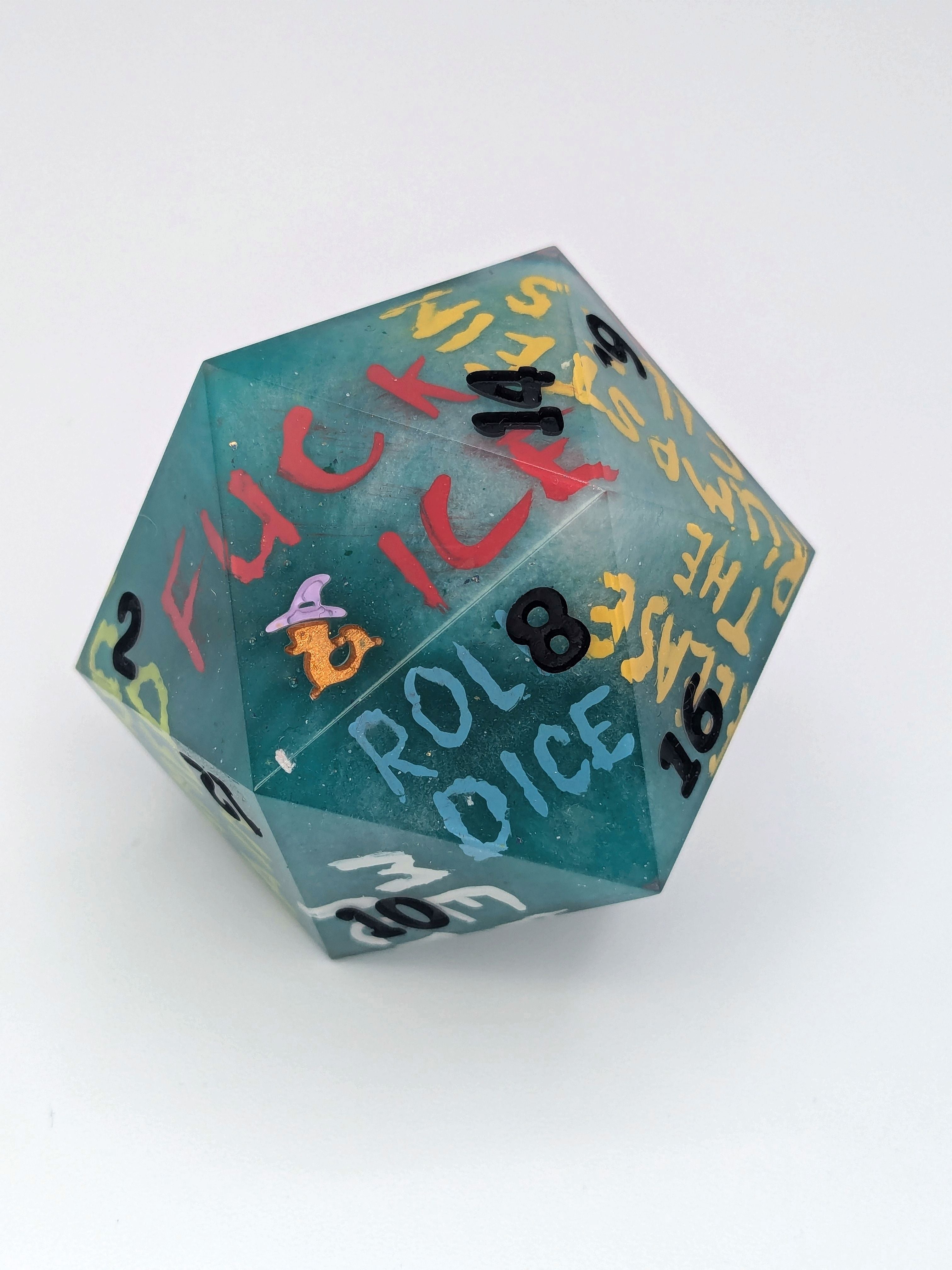 ICE Out Protest Chonk #1 - 55mm d20