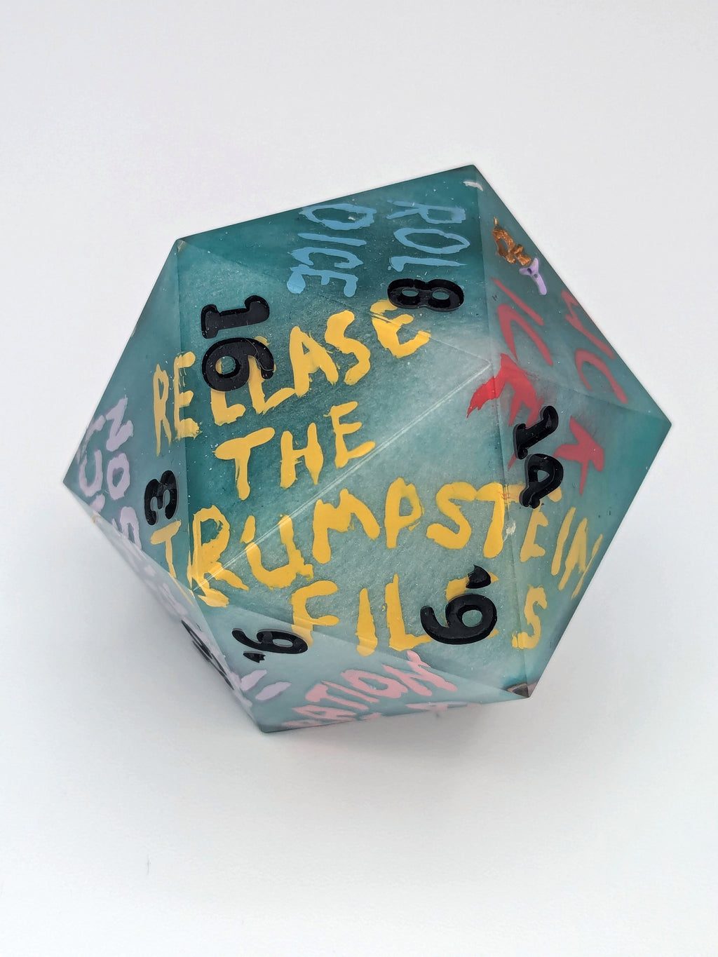 ICE Out Protest Chonk #1 - 55mm d20