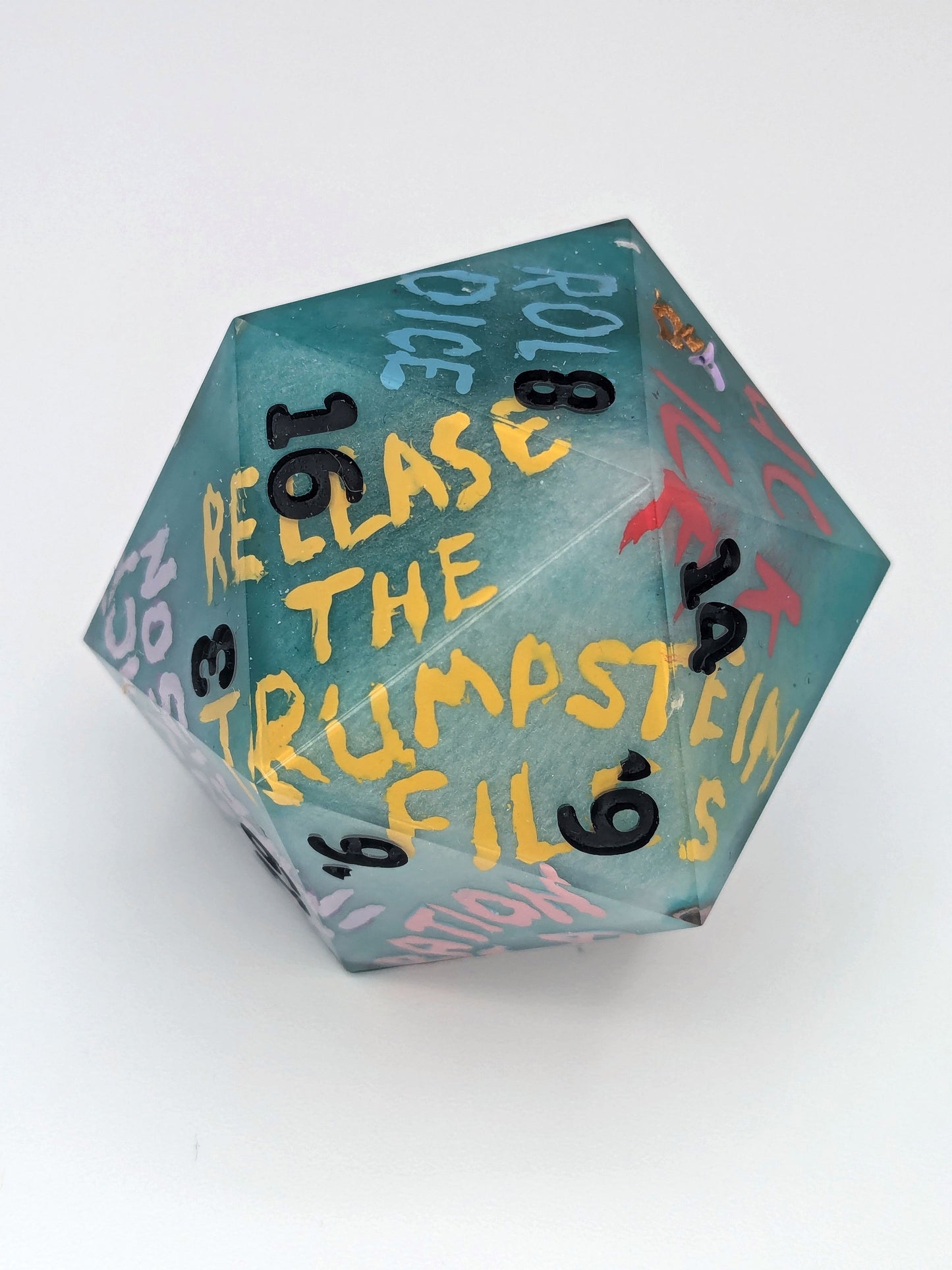 ICE Out Protest Chonk #1 - 55mm d20