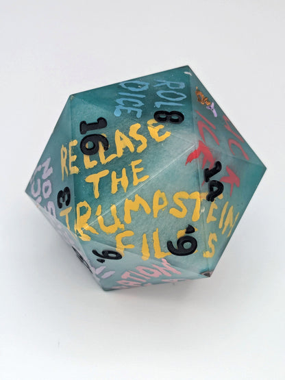 ICE Out Protest Chonk #1 - 55mm d20