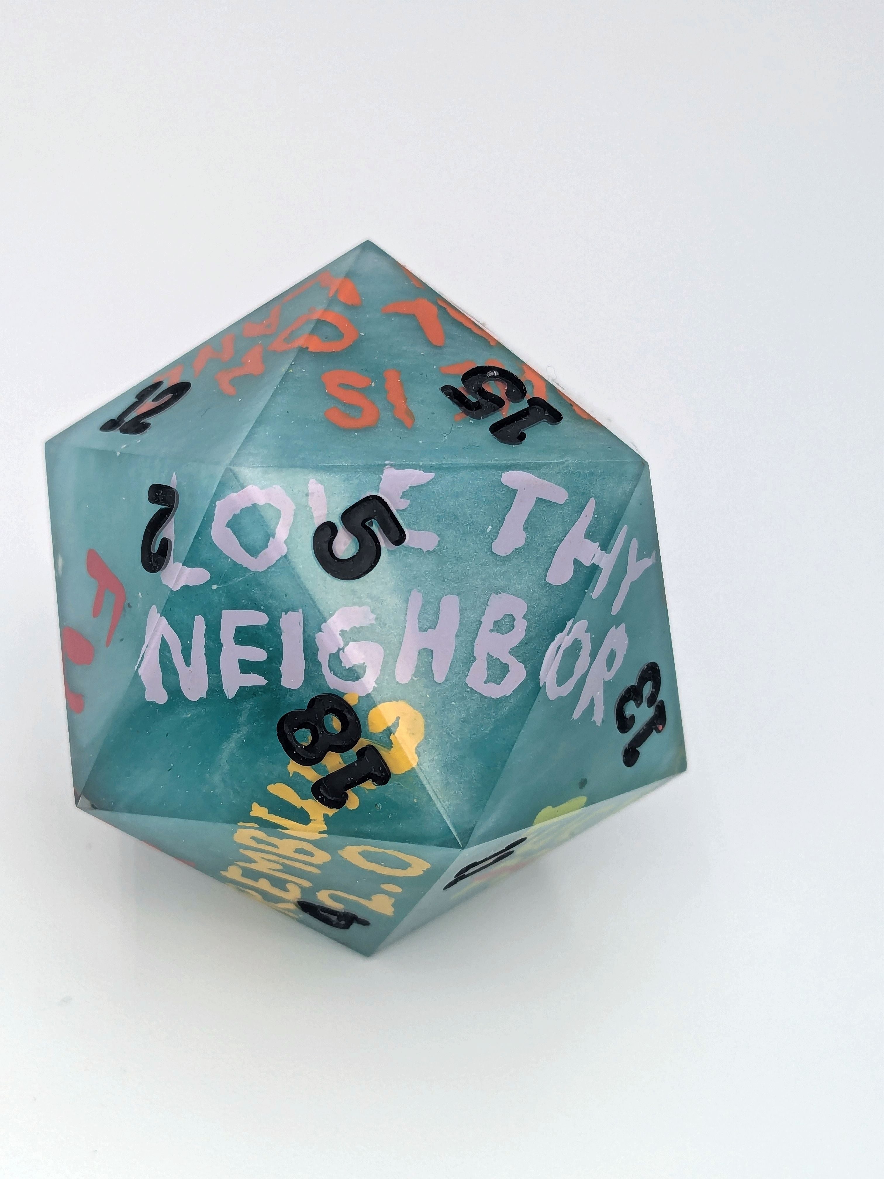 ICE Out Protest Chonk #2 - 55mm d20