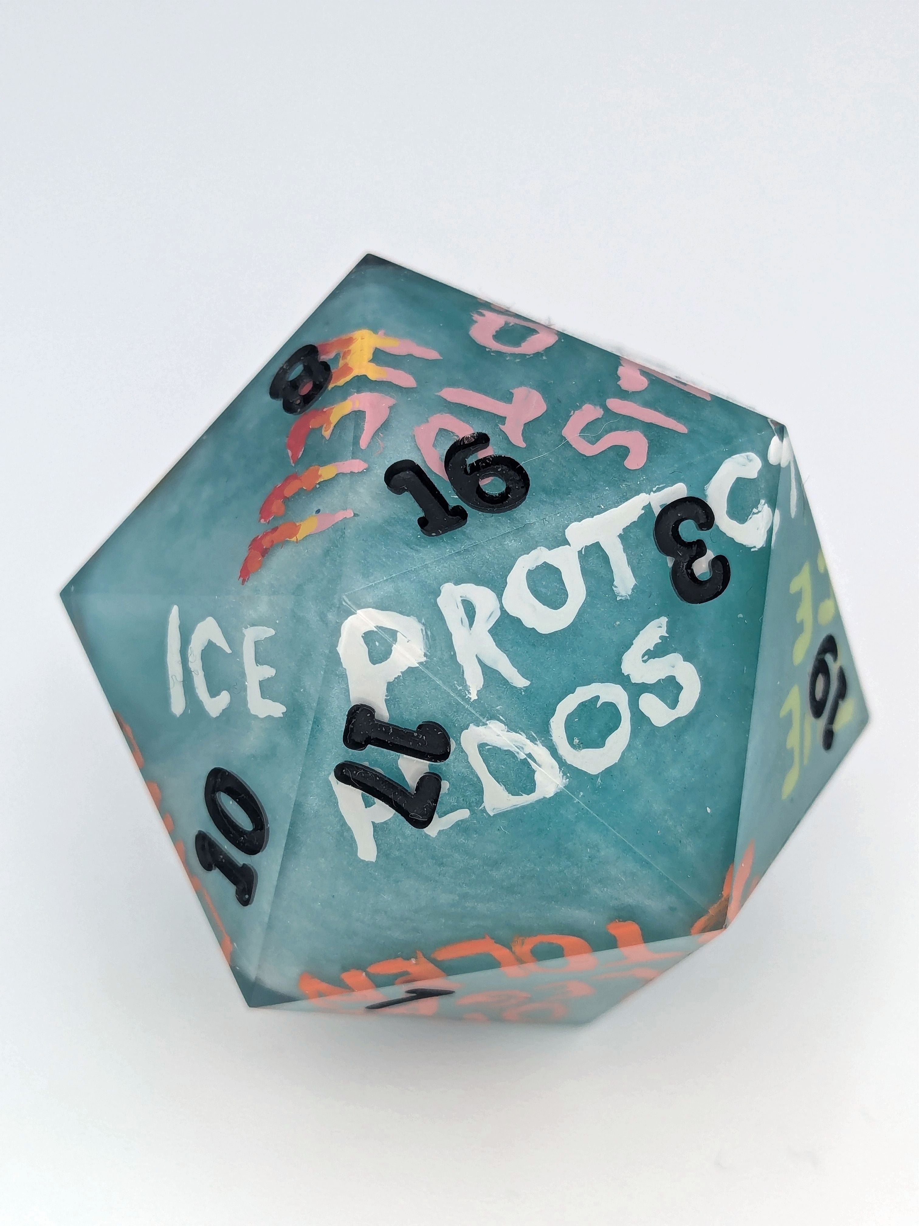 ICE Out Protest Chonk #2 - 55mm d20