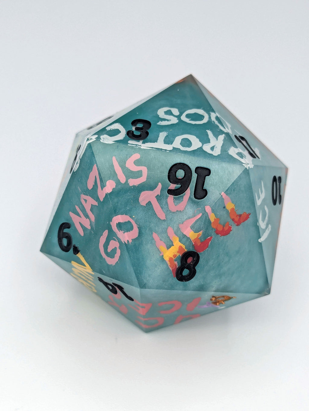 ICE Out Protest Chonk #2 - 55mm d20