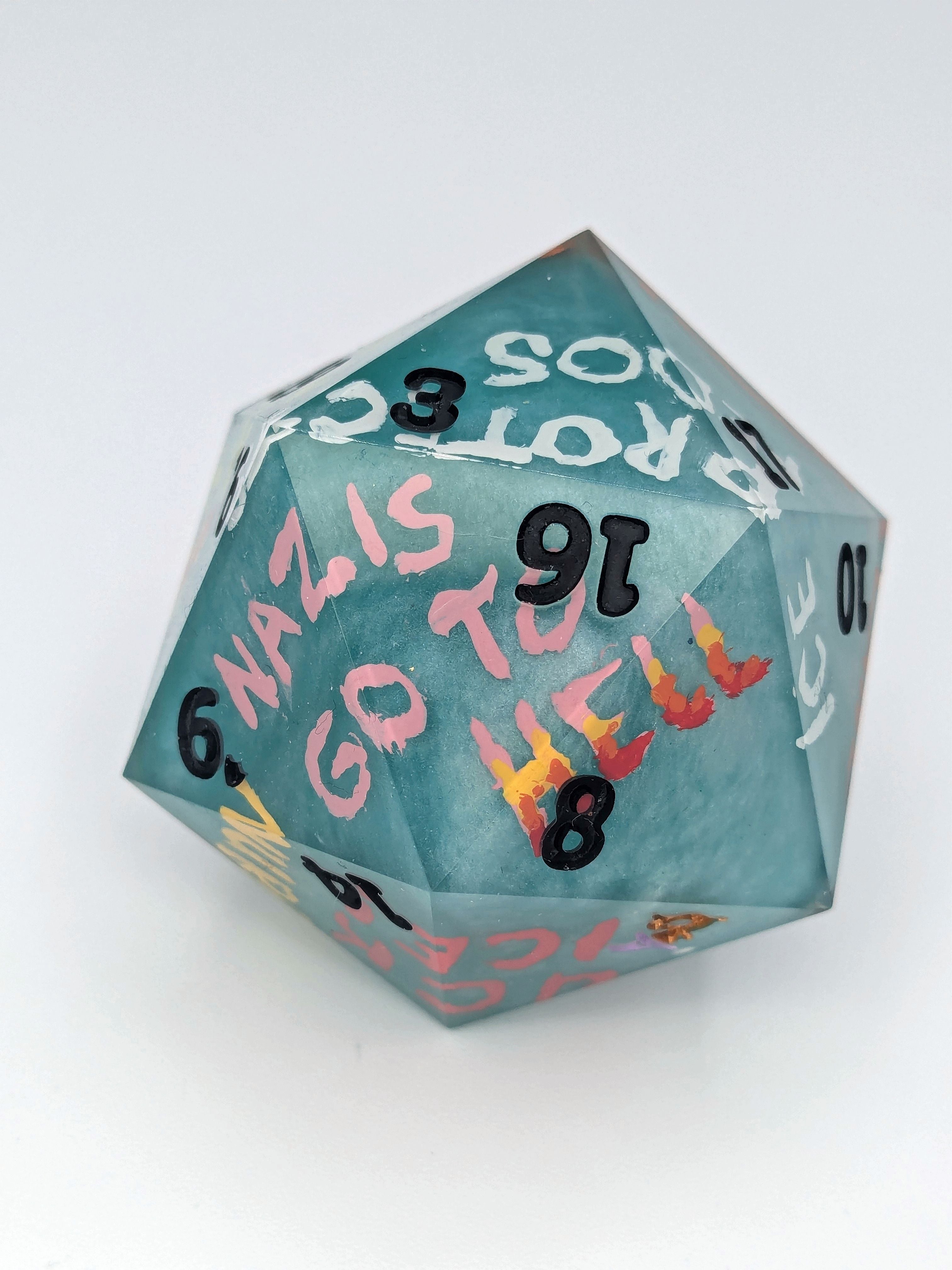 ICE Out Protest Chonk #2 - 55mm d20