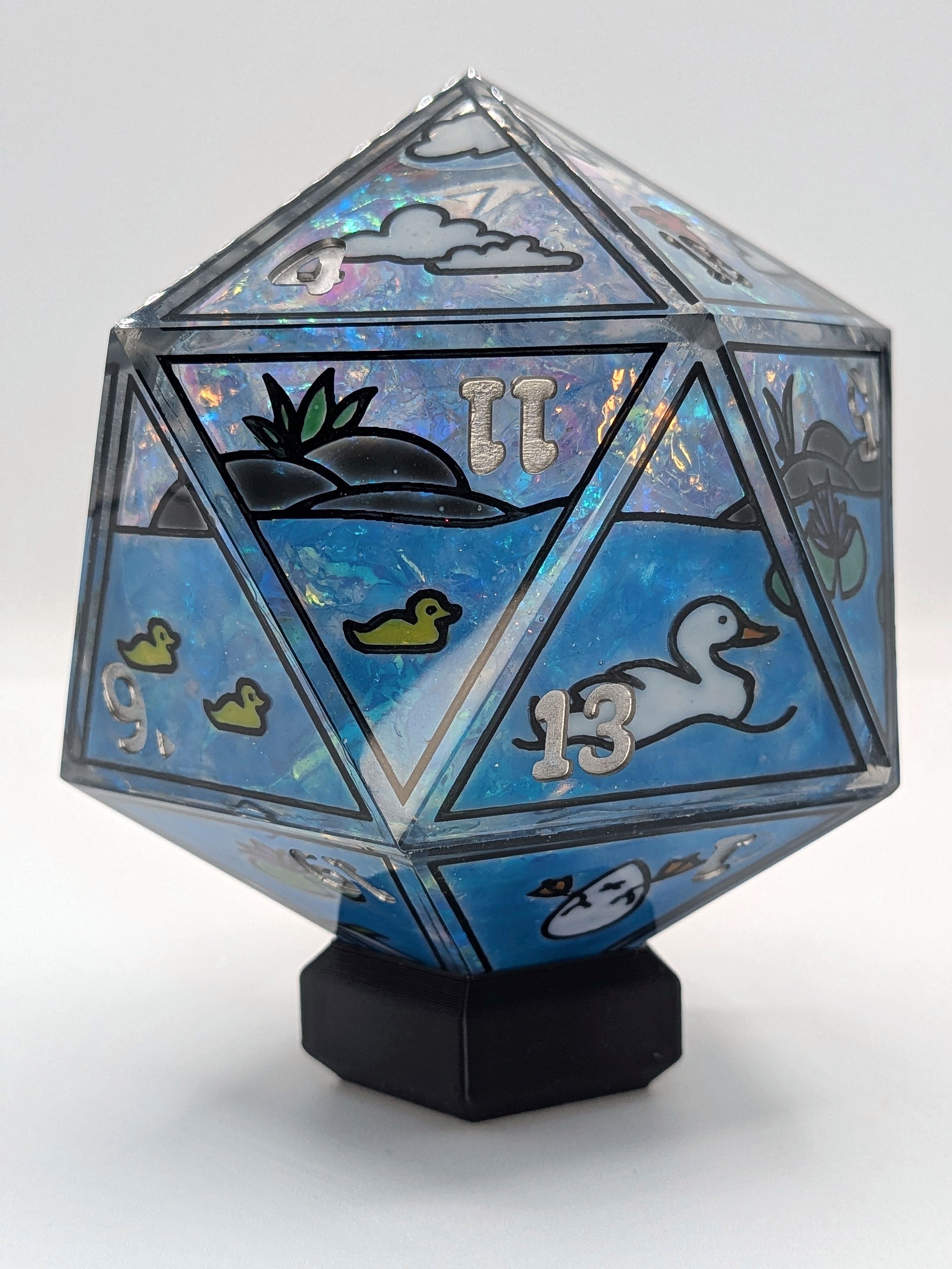 Dice Pond - 100mm d20