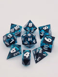 Shadowed Ice | 9-Piece Ombre Dice Set