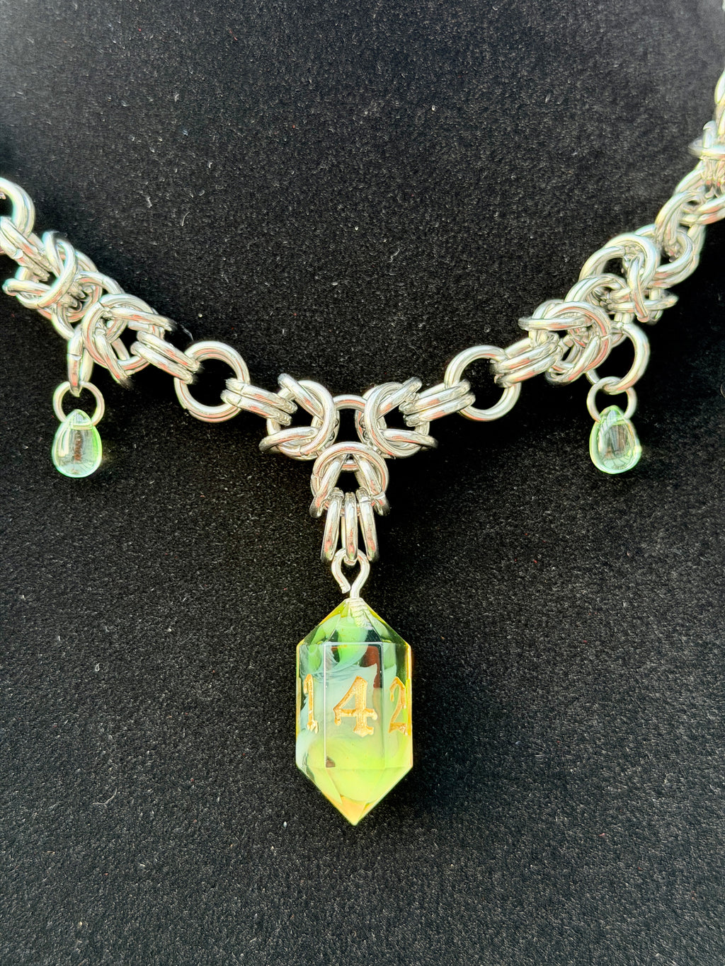 Even Darkness Must Pass - Chainmail Necklace