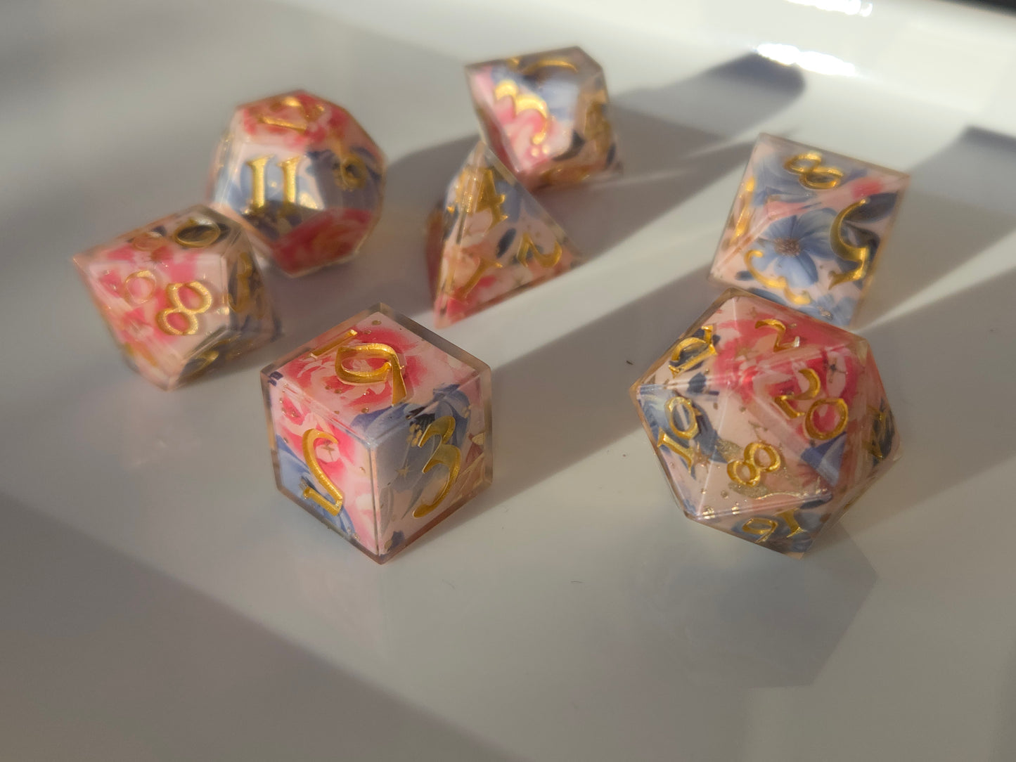 Spring Time Dreaming - 7-Piece Dice Set