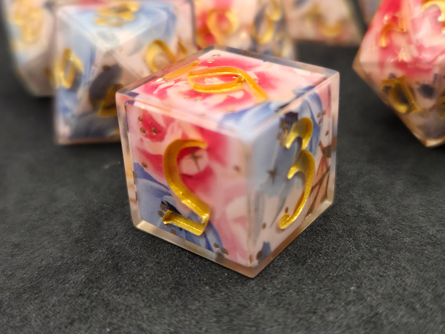 Spring Time Dreaming - 7-Piece Dice Set