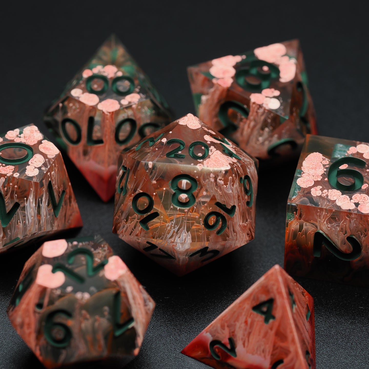 Swamp of Aeonia - 7-Piece Dice Set