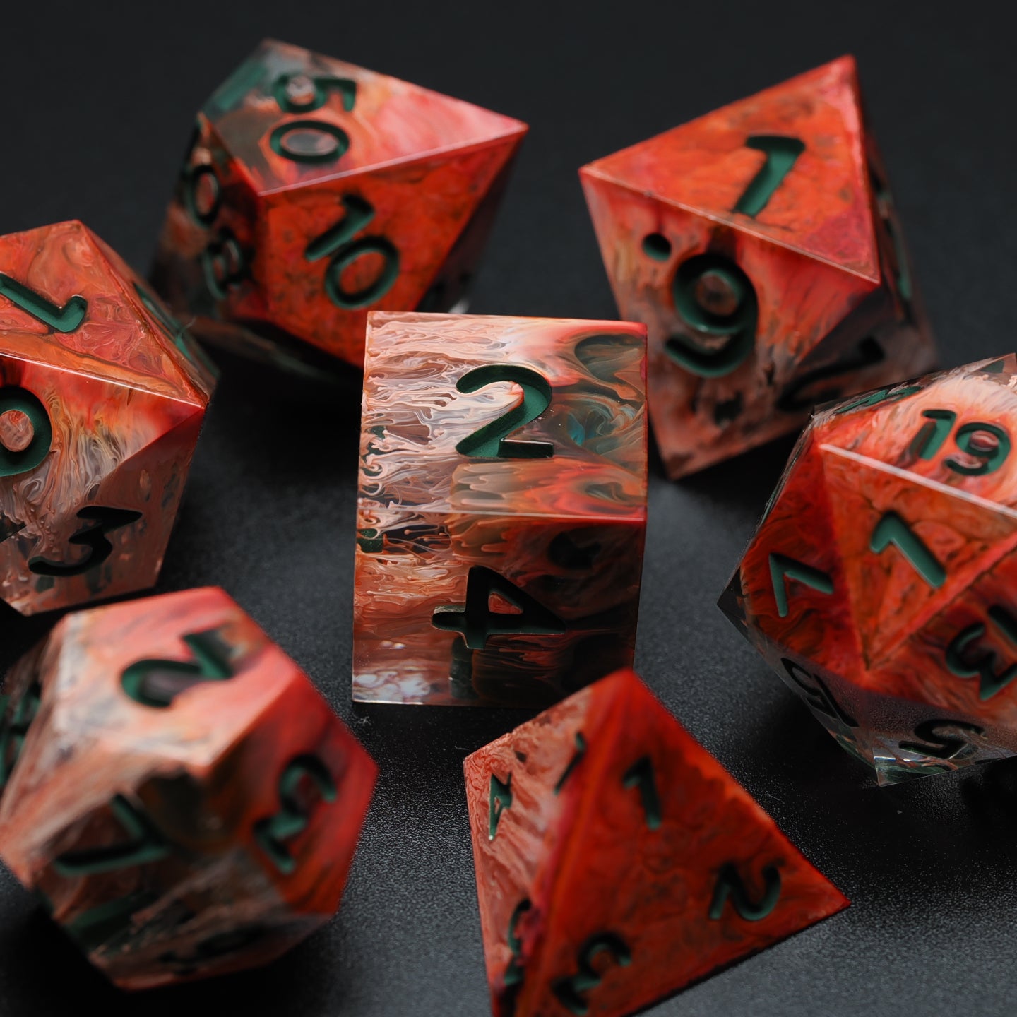 Swamp of Aeonia - 7-Piece Dice Set