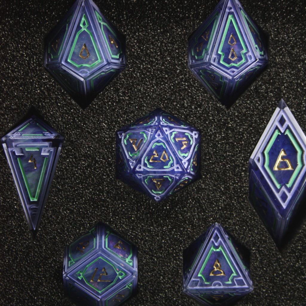 Fey Wish - 7-Piece Dice Set