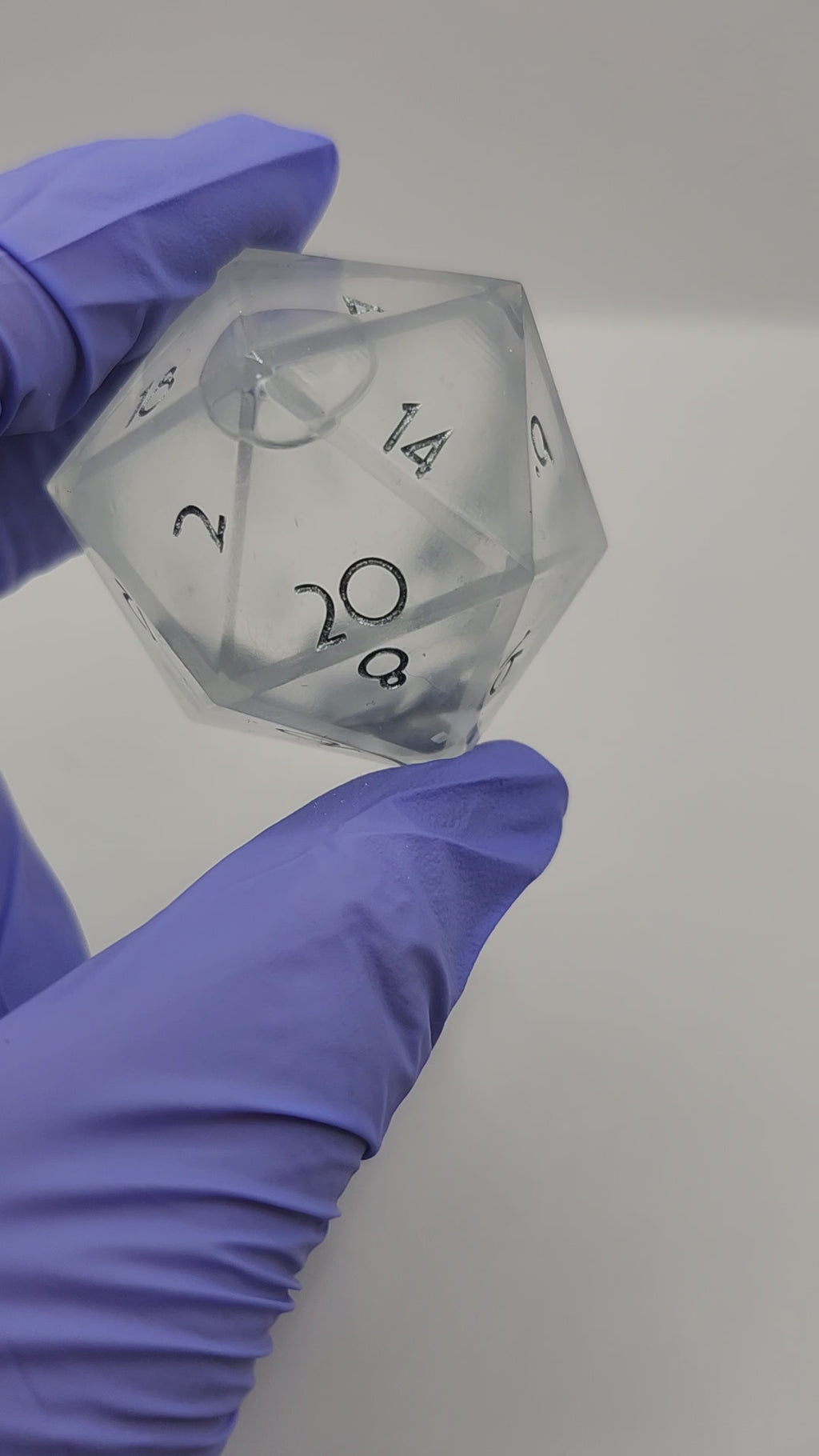 Roll for Spoons - 40mm Liquid Core d20