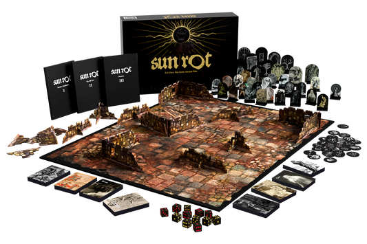 Bundle 2) Sun Rot Board Game, Witty Goblin x MISCAST Mini, KOGAN x Brain Dead x Smash Bash LE Mini (Copy)